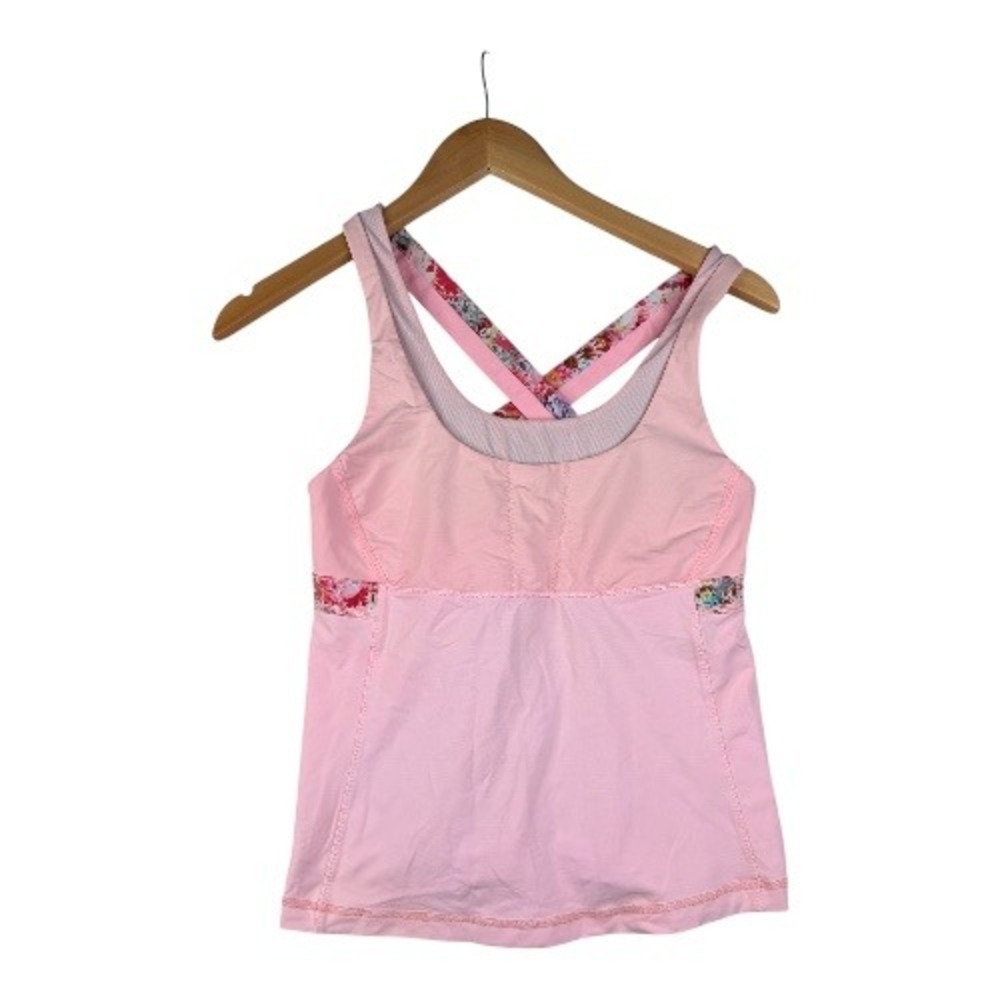 Lululemon Stuff Your Bra Tank II size 8 Pink